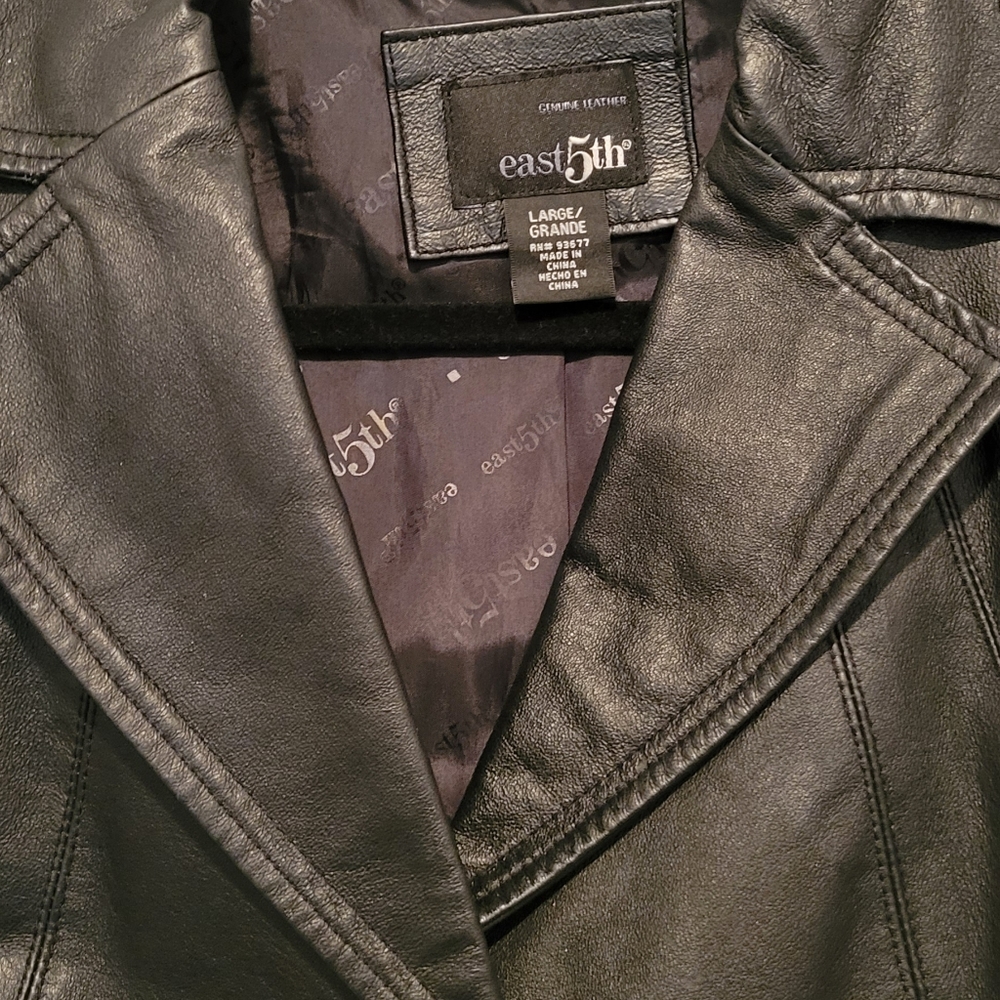 East 5th Leather Jacket View 5